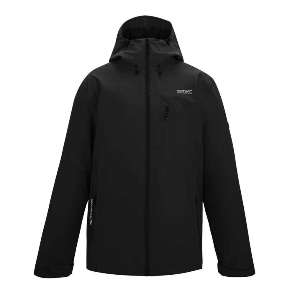 Regatta Mens Oklarna Waterproof Jacket / Black
